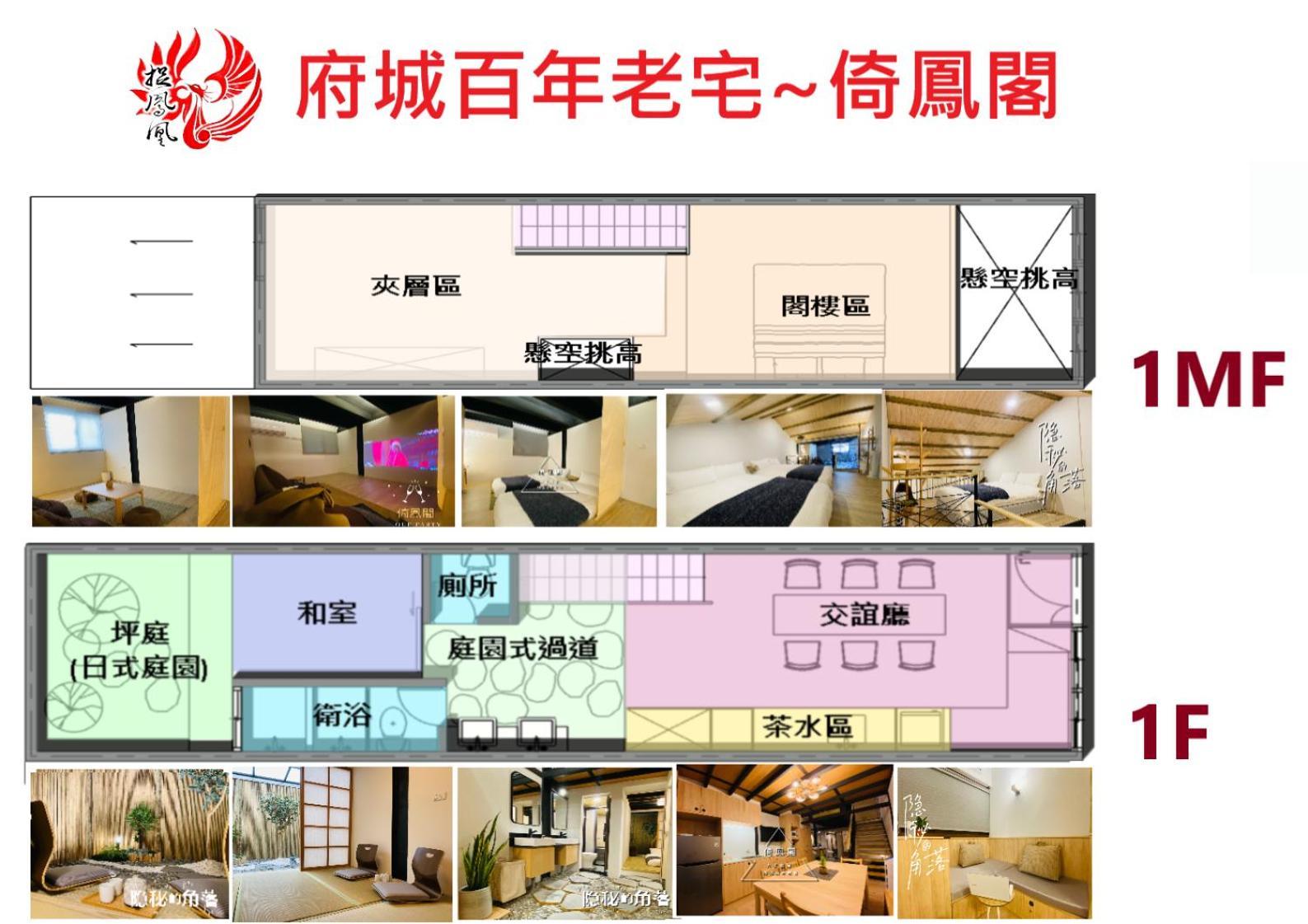 捉鳳凰 台南百年老宅包棟導覽民宿系列catchphoenix Centennial Guesthouse ภายนอก รูปภาพ